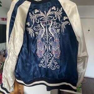 ZARA Sill bomber size small